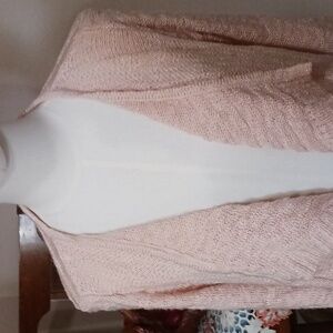 Charlotte Russe Salmon Cardigan Sweater